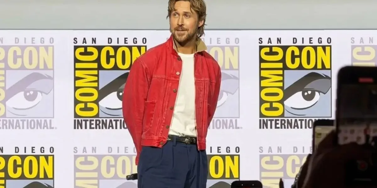 Ryan Gosling Será o Novo Motoqueiro Fantasma do MCU: o Que a Marvel Revelou na SDCC 2026 Ryan Gosling San Diego Comic Con 2026 Motoqueiro Fantasma Ghost Rider 1