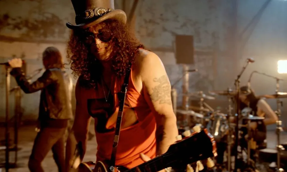 Slash clipe site oficial the river is rising