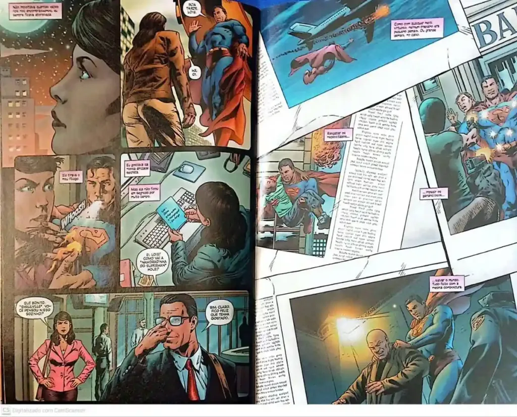prelúdio superman o retorno hq panini dc 1