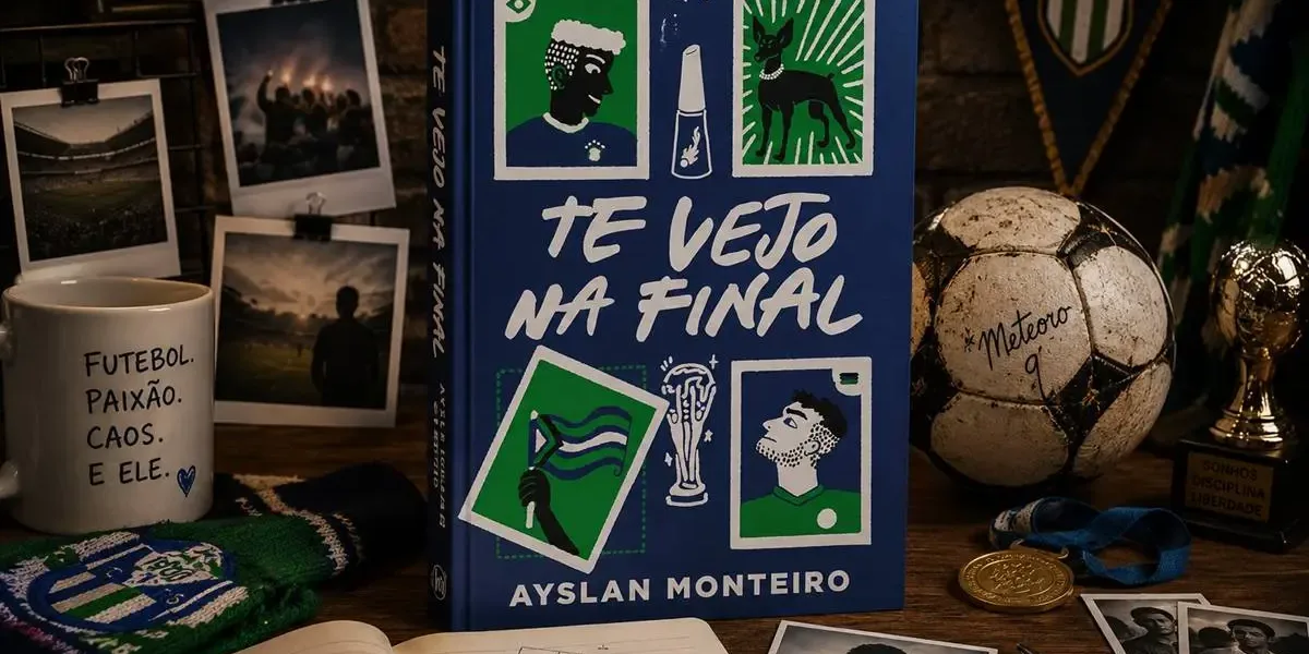 Livros de Romance com Futebol: 9 Leituras para o Clima da Copa do Mundo Te vejo na final livro capa divulgação ia