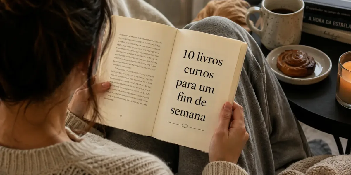 10 Livros Curtos e Marcantes para Ler em Um Fim de Semana 10 livros curtos