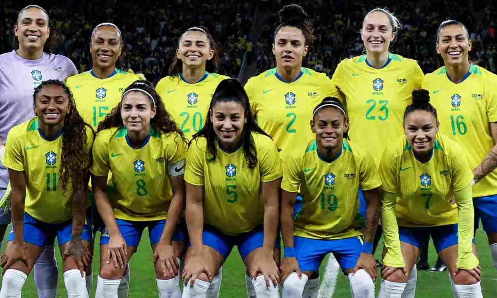 Seleção feminina amistoso