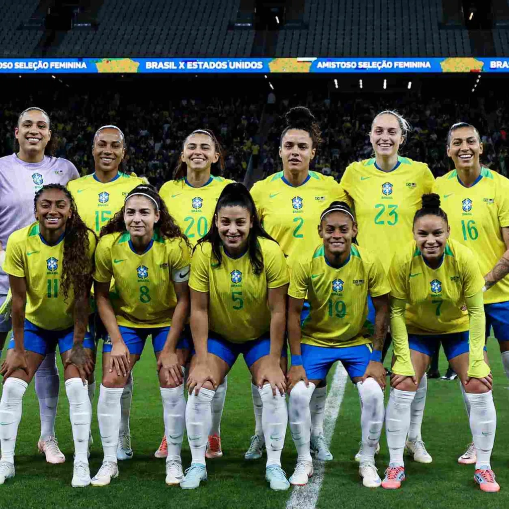 Seleção feminina amistoso