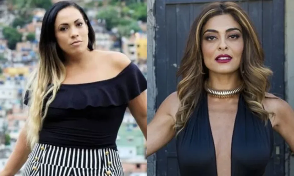A Força Do Querer | 12 Curiosidades Dos Bastidores da Novela Que Você Talvez Não Saiba 5 A Força do Querer - Fabiana e Juliana Paes interpretando Bibi Perigosa