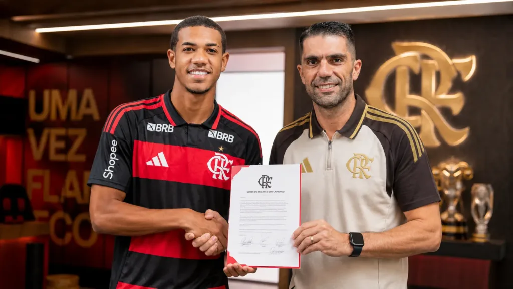 Flamengo Contrata Atacante De 17 Anos Que Fez História No Cuiabá 1 Aiyran Vieira de Lima Flamengo 02