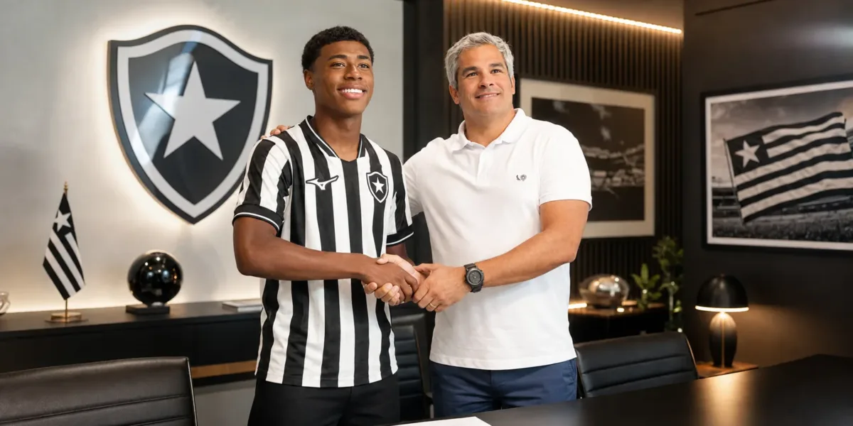 Botafogo Assina Primeiro Contrato Profissional Com Promessa Cauã Machado Até 2029 Cauã Machado Botafogo Contrato