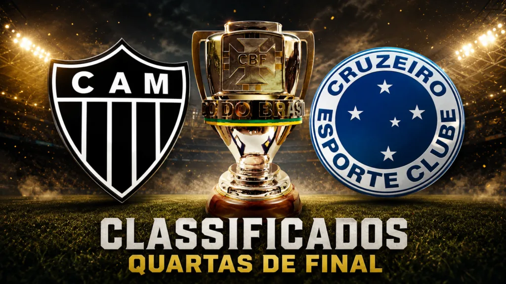 Cruzeiro e Atletico Classificados