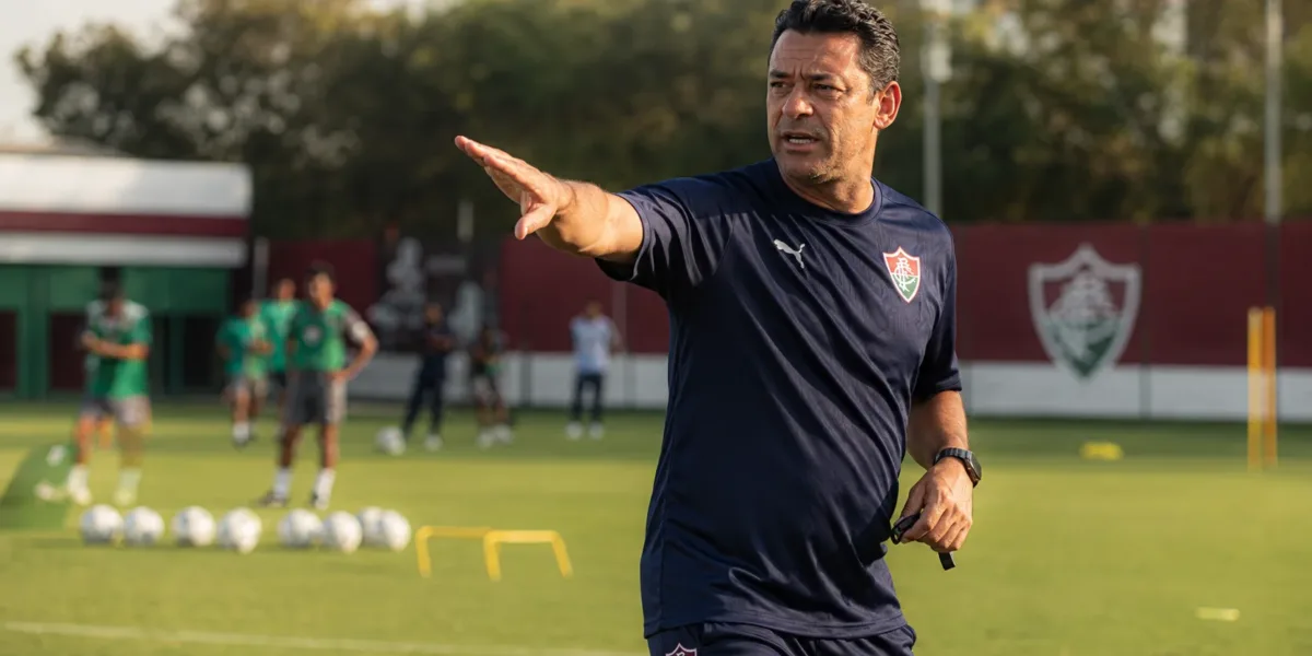 Fred Inicia Trabalho Como Técnico Do Sub-20 Do Fluminense Em Xerém Fred Sub-20 Treino Fluminense