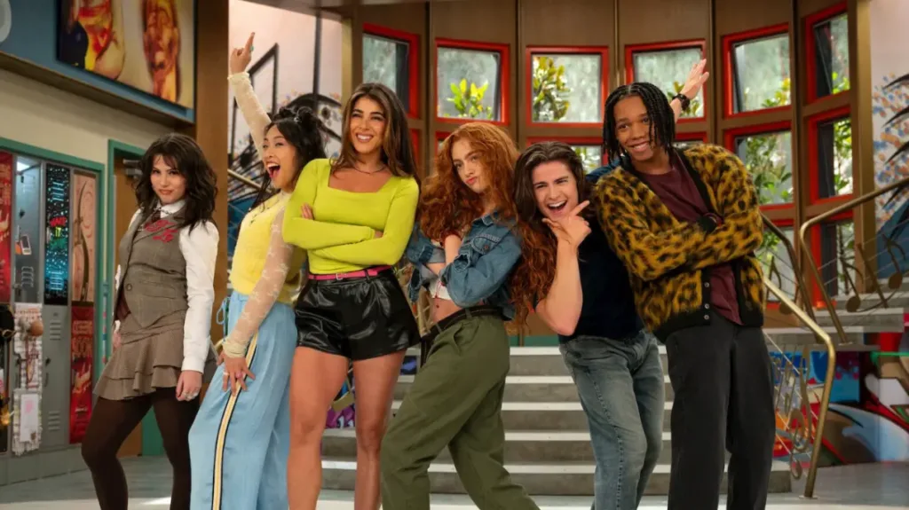 Elenco da série Hollywood Arts com a volta de Trina Vega