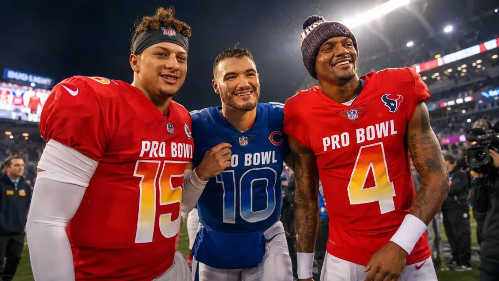 NFL Acaba Com o Pro Bowl Após Audiência Despencar e Estrelas Abandonarem Evento 1 Jogadores da NFL Pro Bowl