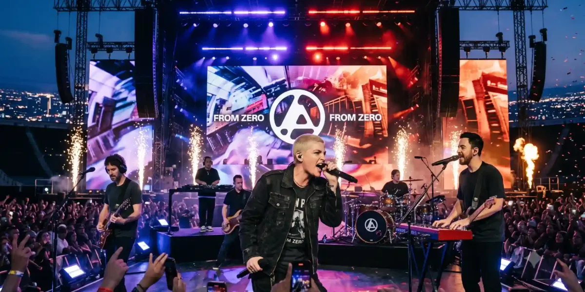 LINKIN PARK: UNSHATTER Revela os Bastidores da Reinvenção Linkin Park - Unshatter