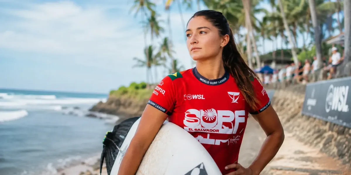 Luana Silva Estreia Com Derrota E É Eliminada Da Etapa Da WSL No Taiti Luana Silva Surfe