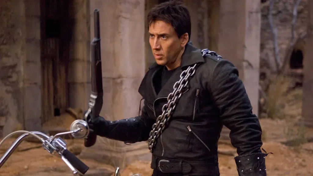 Motoqueiro Fantasma Com Ryan Gosling Pode Incendiar o MCU 2 Motoqueiro Fantasma - Nicolas Cage