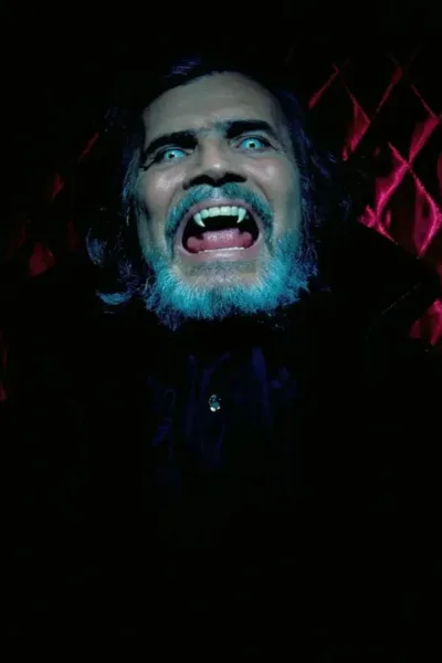 O Beijo do Vampiro - capa promocional da novela com Tarcísio Meira