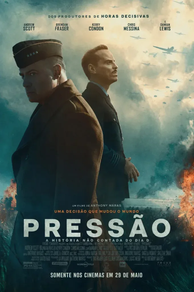 “Pressão” Transforma Os Bastidores Do Dia D Em Um Intenso Suspense De Guerra 1 Pôster do filme Pressão