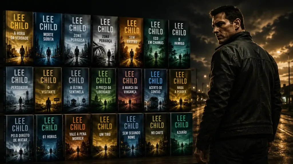 Reacher | Como Lee Child Criou Um Gigante Que Hollywood Demorou a Entender 1 Lee Child Jack Reacher