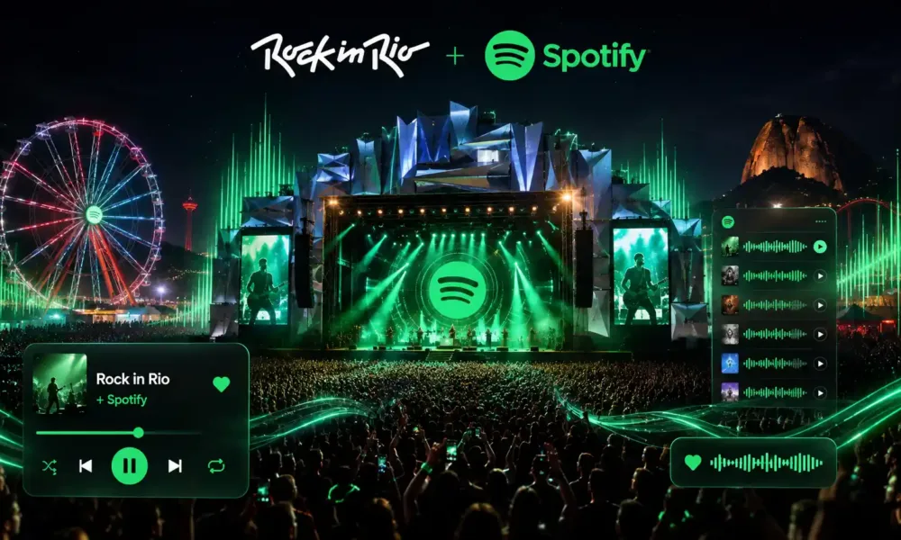 Rock in Rio 2026 e Spotify