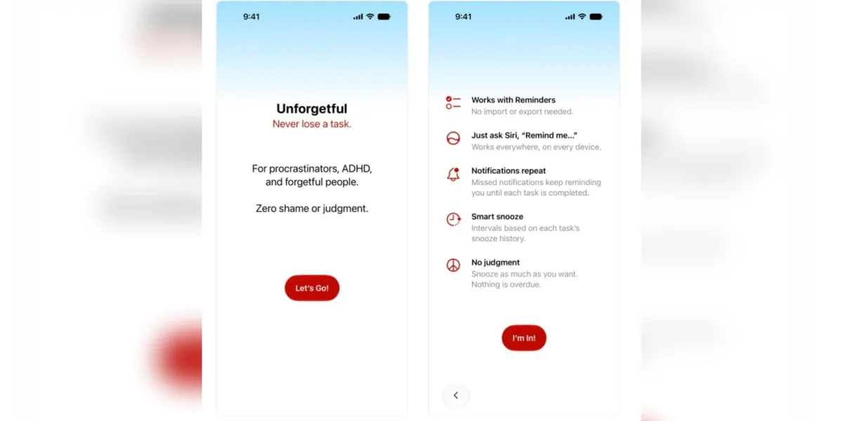 Novo App Quer Acabar Com O Hábito De Adiar Lembretes No iPhone Unforgetful 01