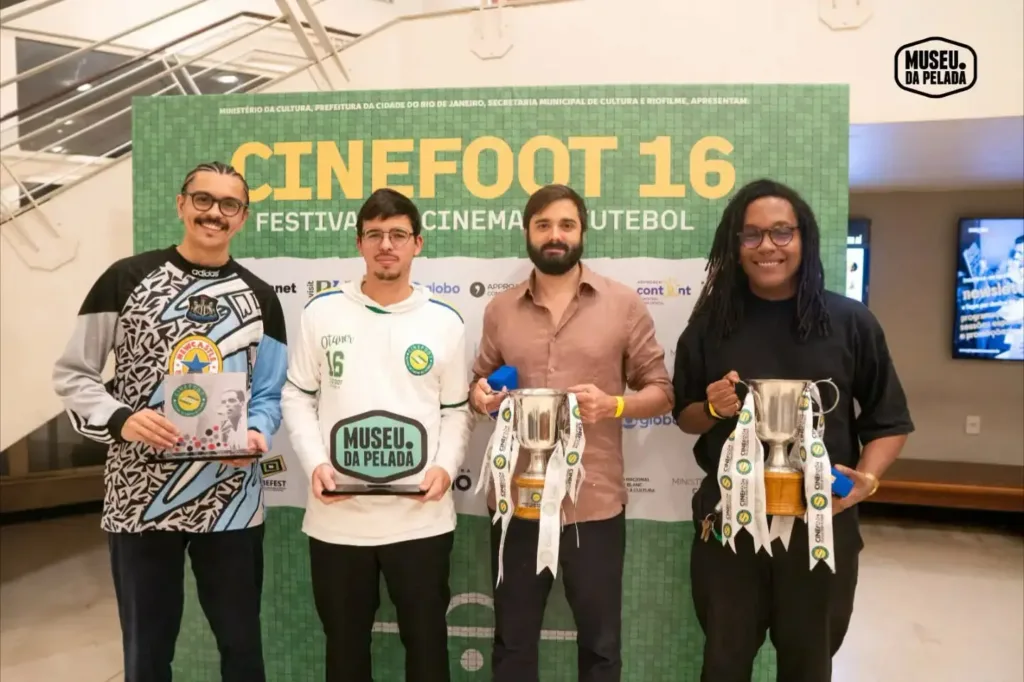 Primeiro Festival, Primeiro Troféu | “Várzea” É Premiado no CINEFOOT 16 1 Várzea - CINEFOOT 16 - Vencedores