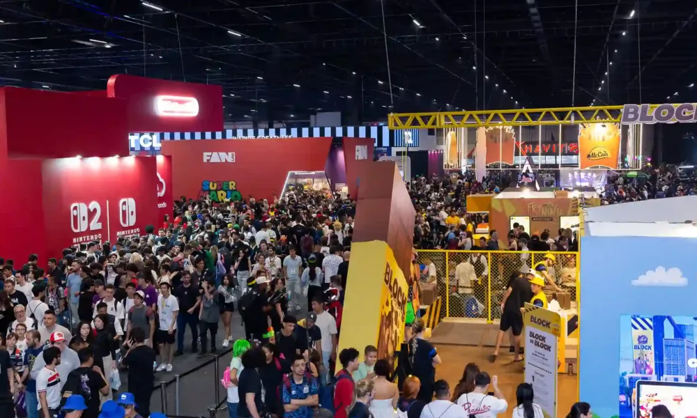 Brasil Game Show 2025 foto do público