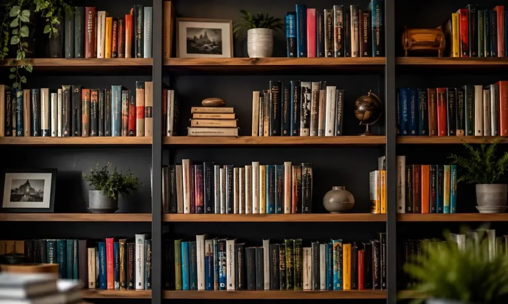 Estante livros IA
