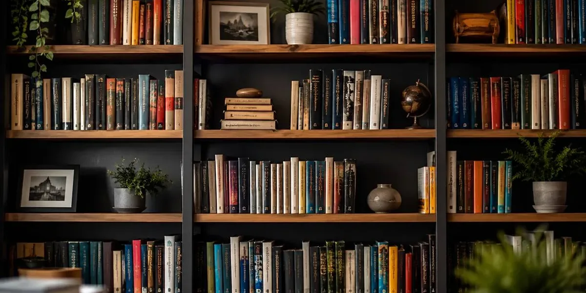 Livros Gratuitos e Legais no MEC Livros: 5 Recomendações Imperdíveis para Ler Hoje Estante livros IA