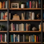 Estante livros IA