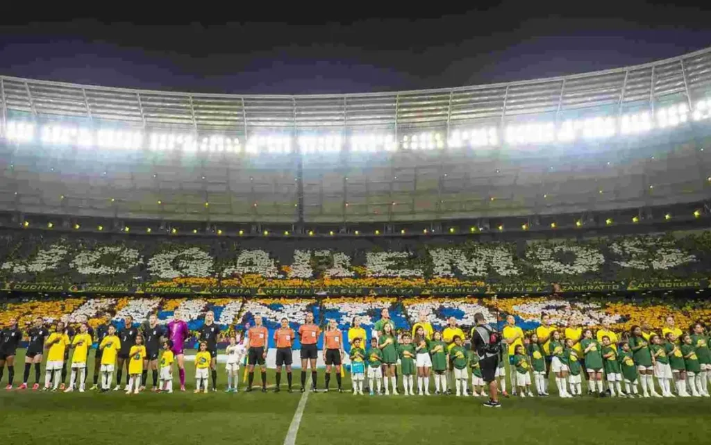 Copa do Mundo Feminina 2027 | FIFA define Calendário no Brasil 2 Brasil EUA Copa do Mundo Feminina 2027 IA 1