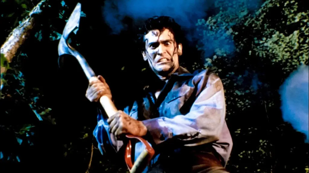 Franquia Evil Dead | Bruce Campbell Revela Que Não Interpretará Mais Ash 1 Bruce Campbell como Ash em Uma Noite Alucinante II