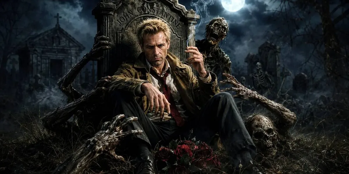 John Constantine e a Magia de Trincheira: O Fardo de Sobreviver no Fundo do Cinzeiro John Constantine DC Por que Maiores Anti Heróis DC 1