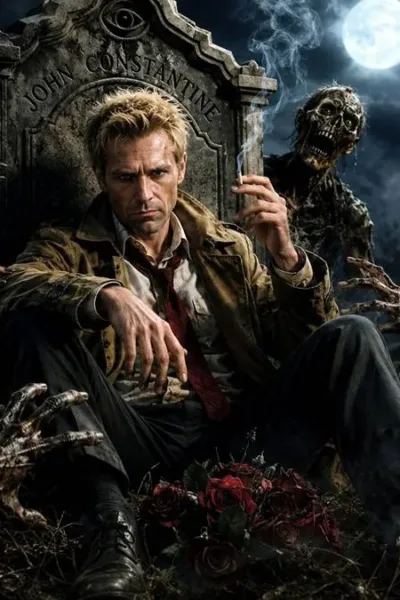 John Constantine e a Magia de Trincheira: O Fardo de Sobreviver no Fundo do Cinzeiro John Constantine DC Por que Maiores Anti Heróis DC 1