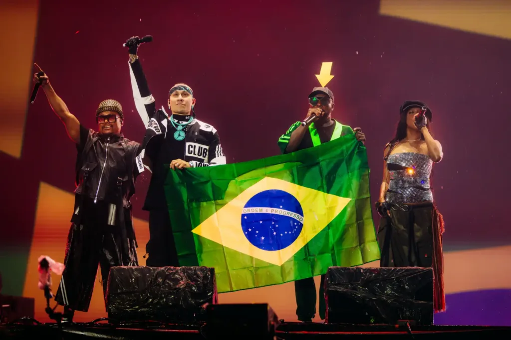 Rock In Rio 2026 | Chuva, Nostalgia e Uma Cidade do Rock Feita Para Dançar 5 Black Eyed Peas - Rock in Rio