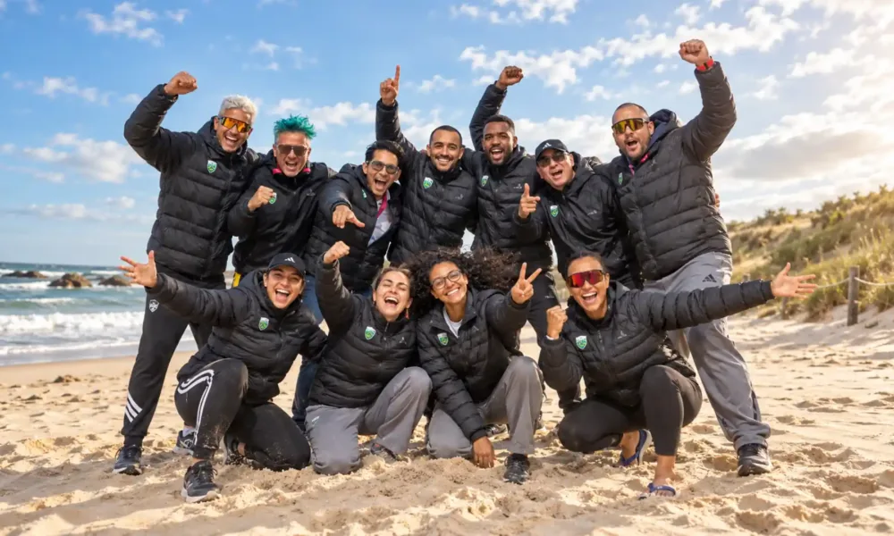 Brasil sul-americano Remo de praia