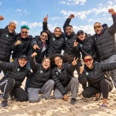 Brasil sul-americano Remo de praia