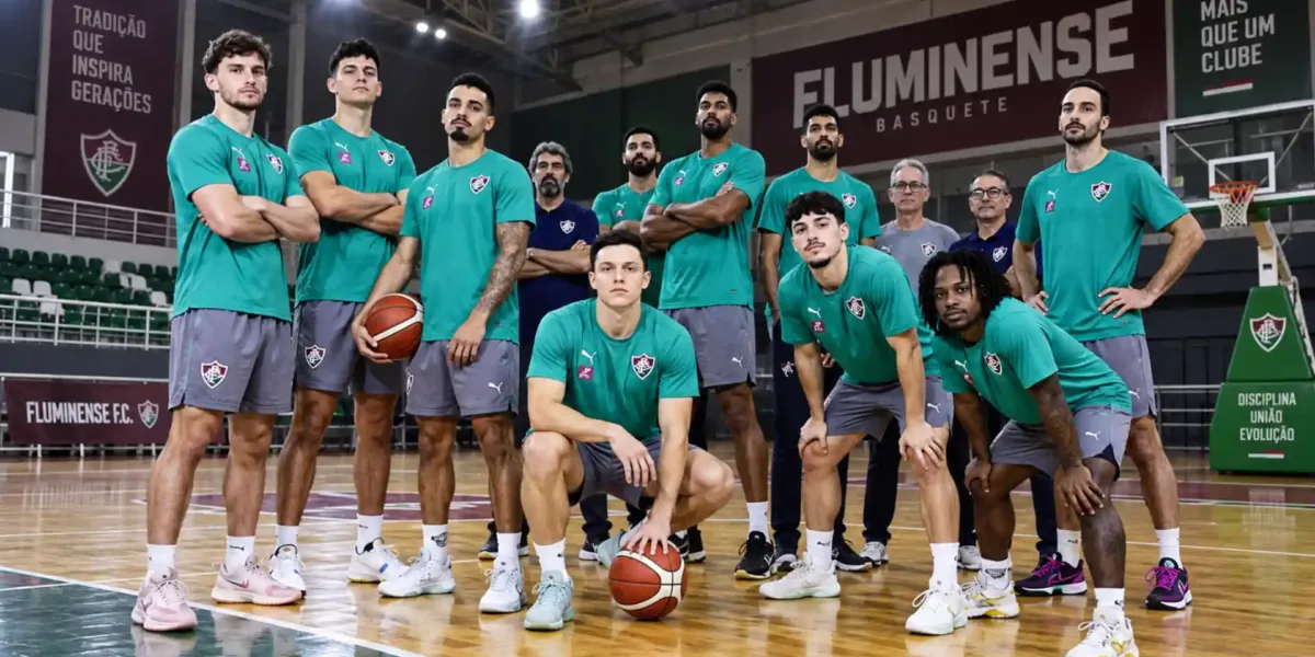 Fluminense Estreia Contra O Flamengo No Campeonato Carioca De Basquete Elenco Fluminense Basquete