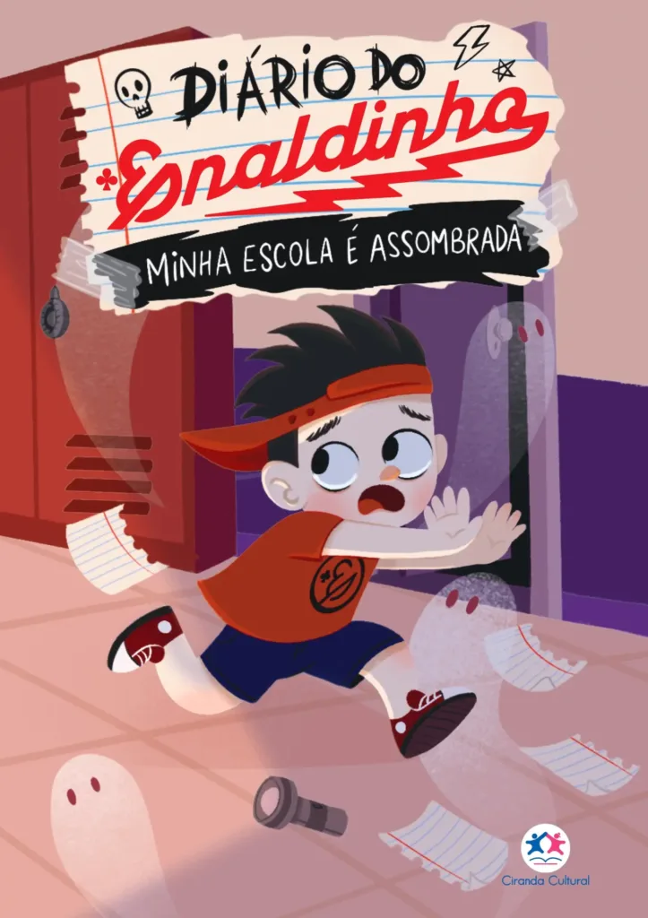 Enaldinho Enfrenta Fantasmas e Bullying em Nova Aventura Literária 1 Enaldinho - Diário do Enaldinho: Minha Escola é Assombrada