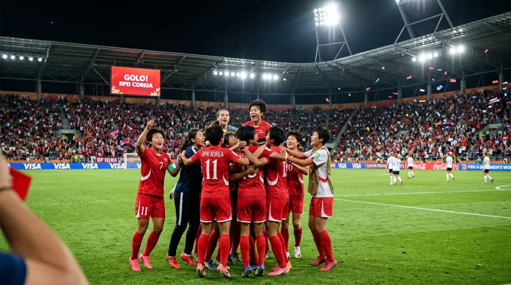 Espanha e Coreia do Norte Colocam Estilos Opostos em Final do Mundial Feminino Sub-20 2 Jogadoras da Coreia do Norte