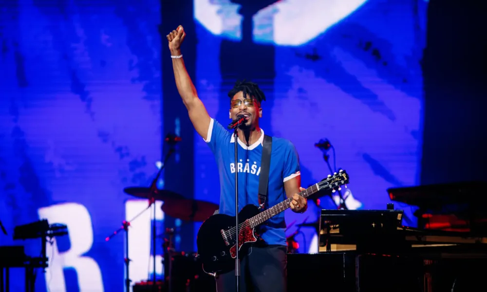 Jon Batiste Rock in Rio Palco Mundo