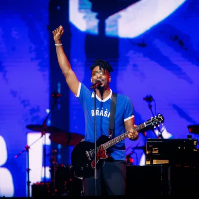 Jon Batiste Rock in Rio Palco Mundo