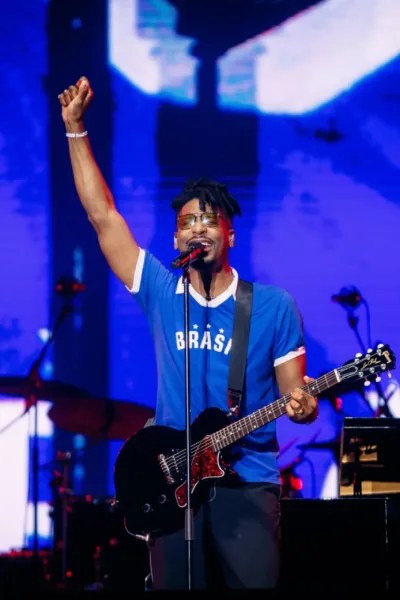 Jon Batiste Rock in Rio Palco Mundo