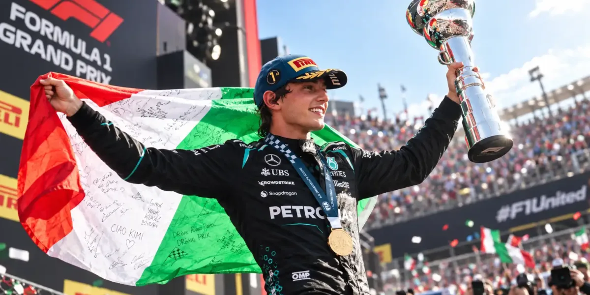 Kimi Antonelli Vai De 19º À Vitória Em Monza E Faz História No GP Da Itália Kimi antonelli 01