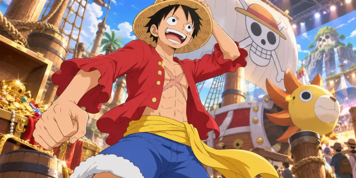 CCXP26 Terá Experiência Inédita De “One Piece” Com Versões Gigantes De Luffy Luffy CCXP One Piece