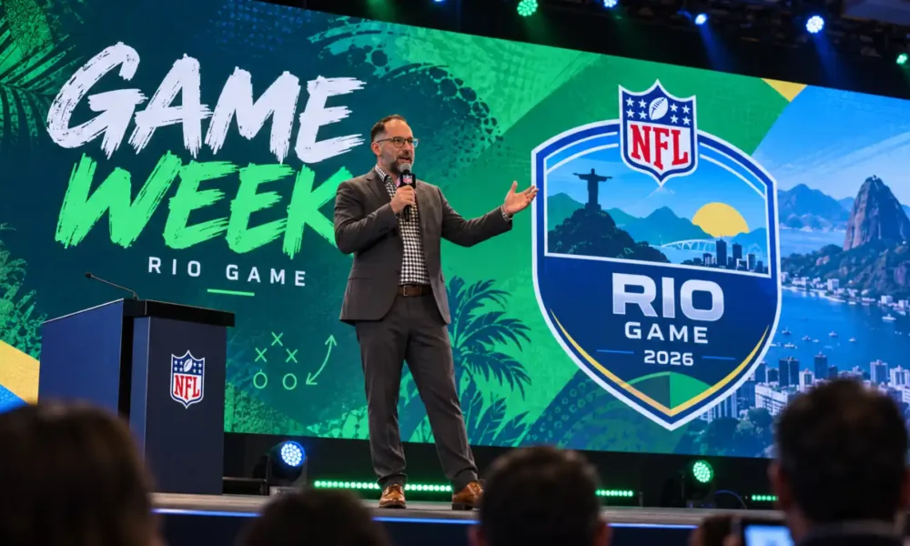 Luis Martinez, diretor-geral da NFL