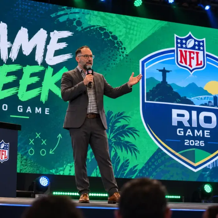 Luis Martinez, diretor-geral da NFL