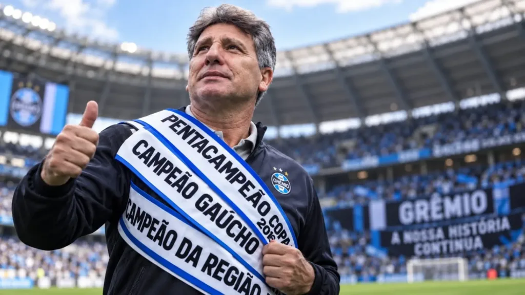 Renato Portaluppi está de volta ao Grêmio 1 Grêmio Renato Portaluppi