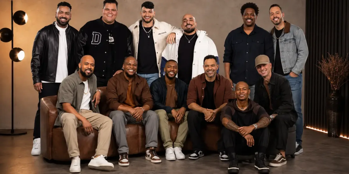 Menos é Mais e Turma do Pagode Se Encontram em Grande Noite de Pagode em Ponta Grossa Turma do Pagode e menos é mais