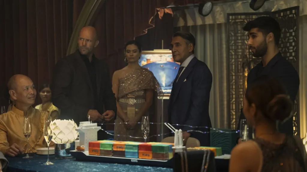 Código: Vingança | Jason Statham Apresenta seu Próprio “Duro de Matar” em um Navio 2 Código Vingança 2026 Jason Statham Mutinity Paris Filmes 4