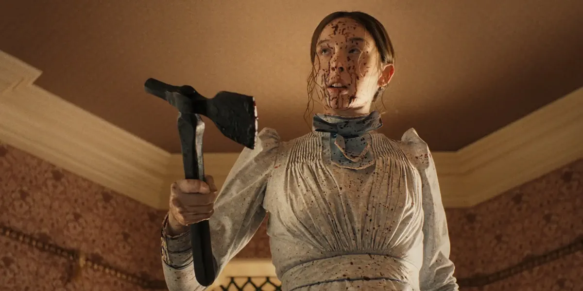 Lizzie Borden | Quem Foi e Por Que Ela Virou Ícone do True Crime na Cultura Pop Cena da série Monstro: A História de Lizzie Borden", 2026.