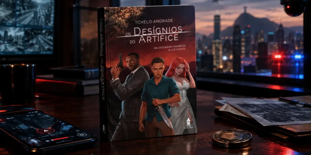 Os Designios do Artífice | Quando a Arte Enfrenta a Violência e o Crime Os Desígnios do Artífice Tchelo Andrade Livro Resenha 1