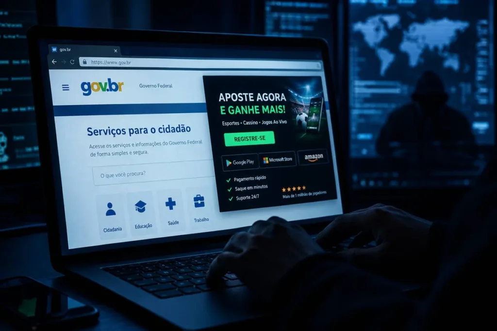 Sites oficiais governo falsos aposta ia golpe 2